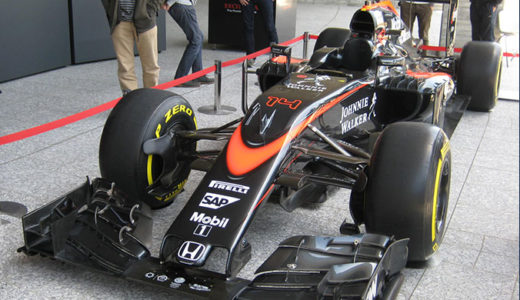 過去記事｜九大にF1マシン